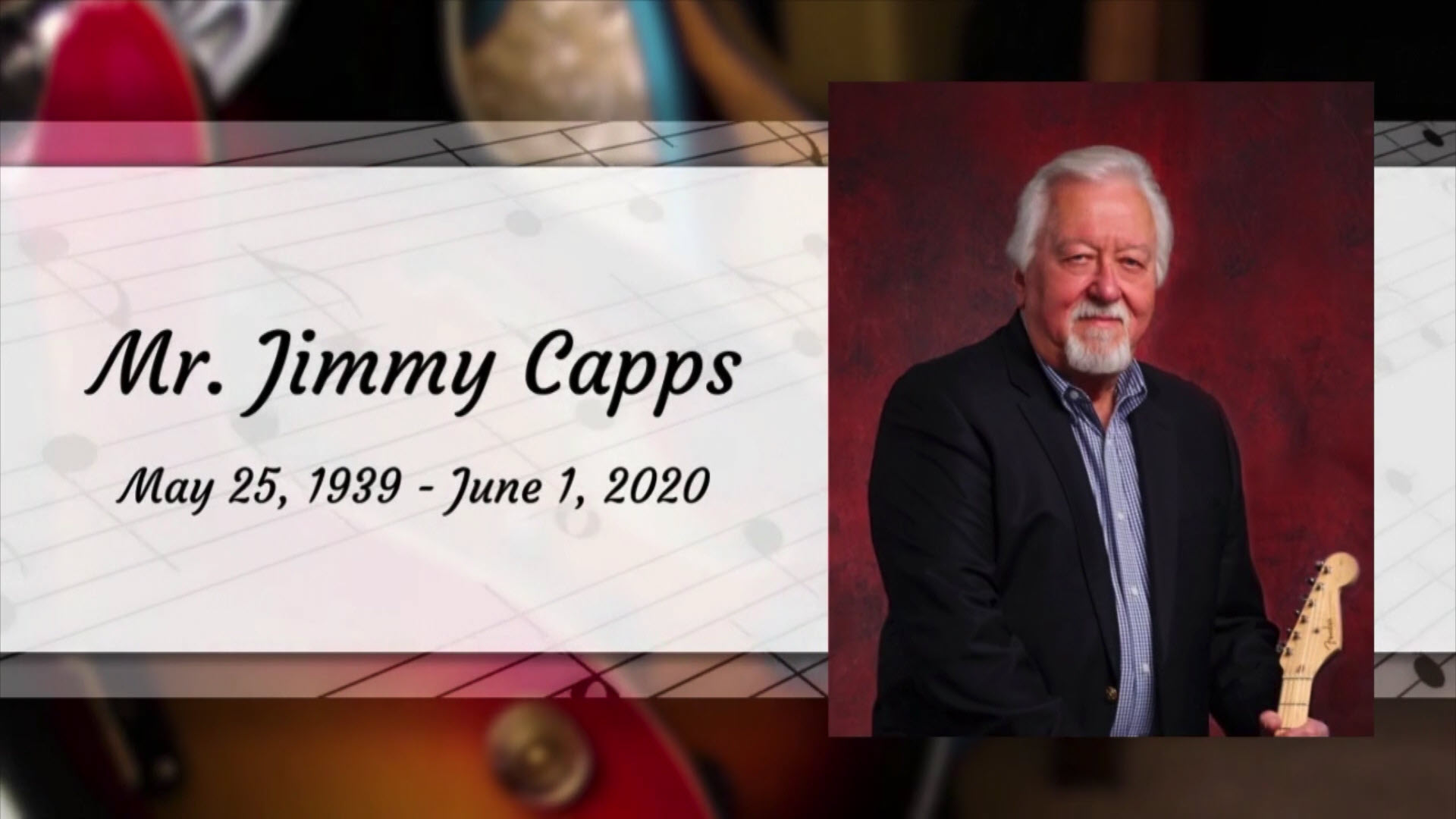 Jimmy Capps  Saga Musical Instruments